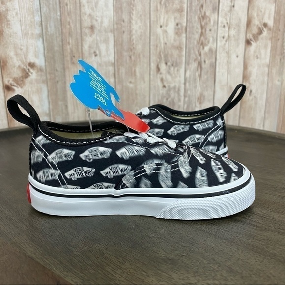 Vans Authentic Elastic Blur Boards Sneaker Size‎ 5.5 Toddler - Picture 9 of 13